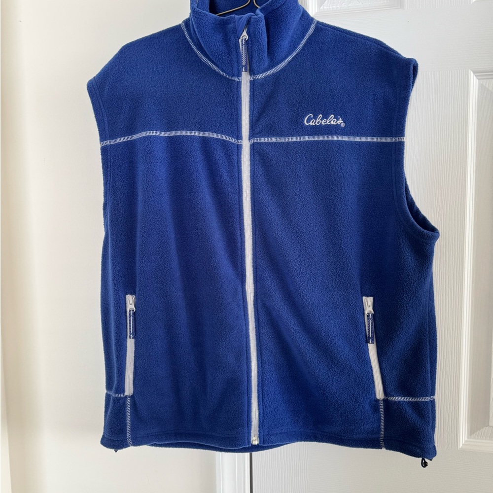 Cabela's Royal Blue Fleece Outerwear
